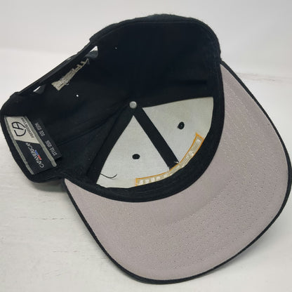 Cap America Snapback Black One Size Hat CISSDM Fortinet Logo Acrylic Wool Blend