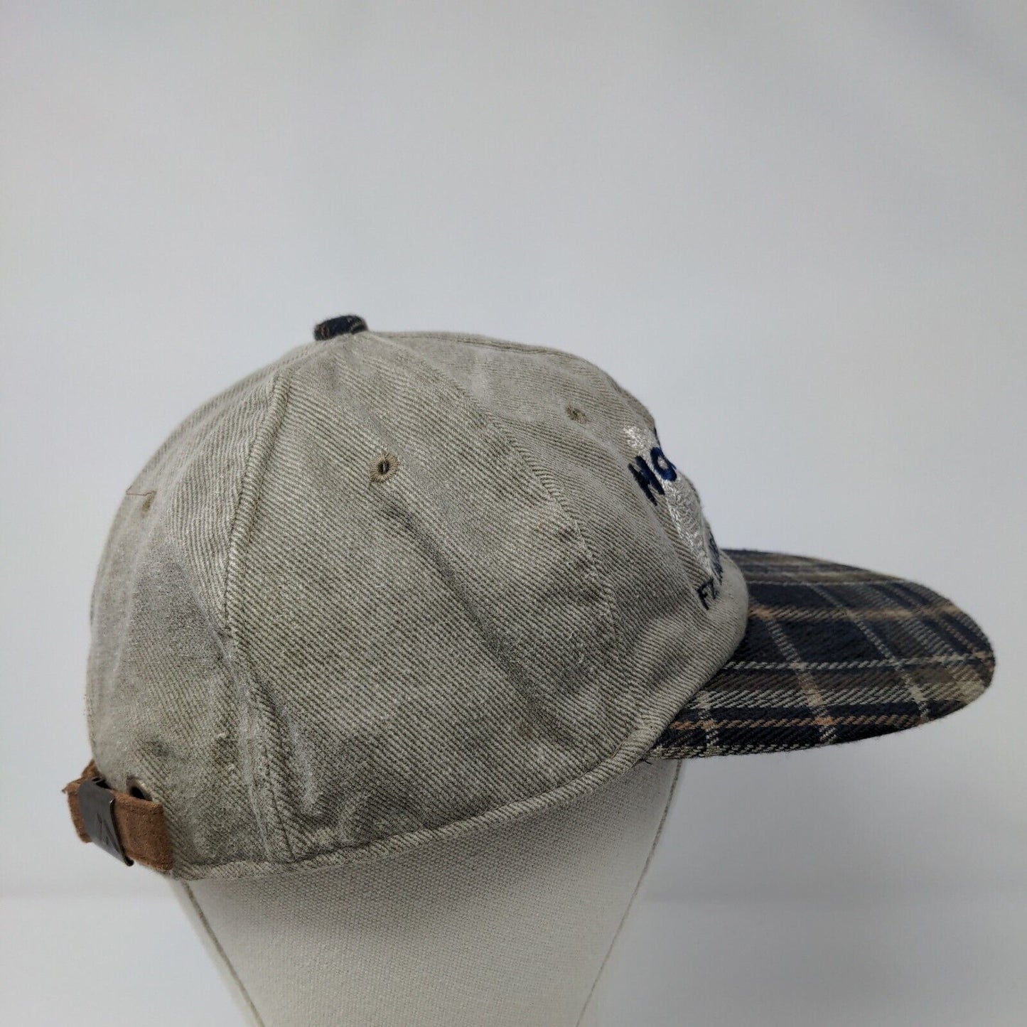 Hooters Ft. Lauderdale FL Slideback Hat Multi OSFA Plaid Adjustable