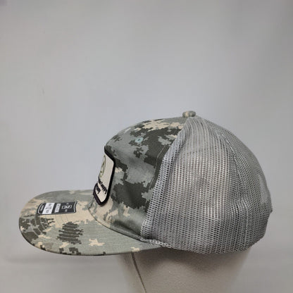 Red Mountain Supply Company Snapback Mesh Back Trucker Hat Camo Adjustable