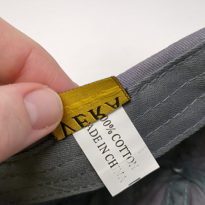 Letter A Patch Slideback Hat Gray One Size Adjustable Vera New York