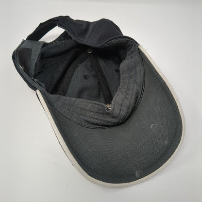 Nike Golf Strapback Hat Black One Size Adjustable Embroidered Swoosh
