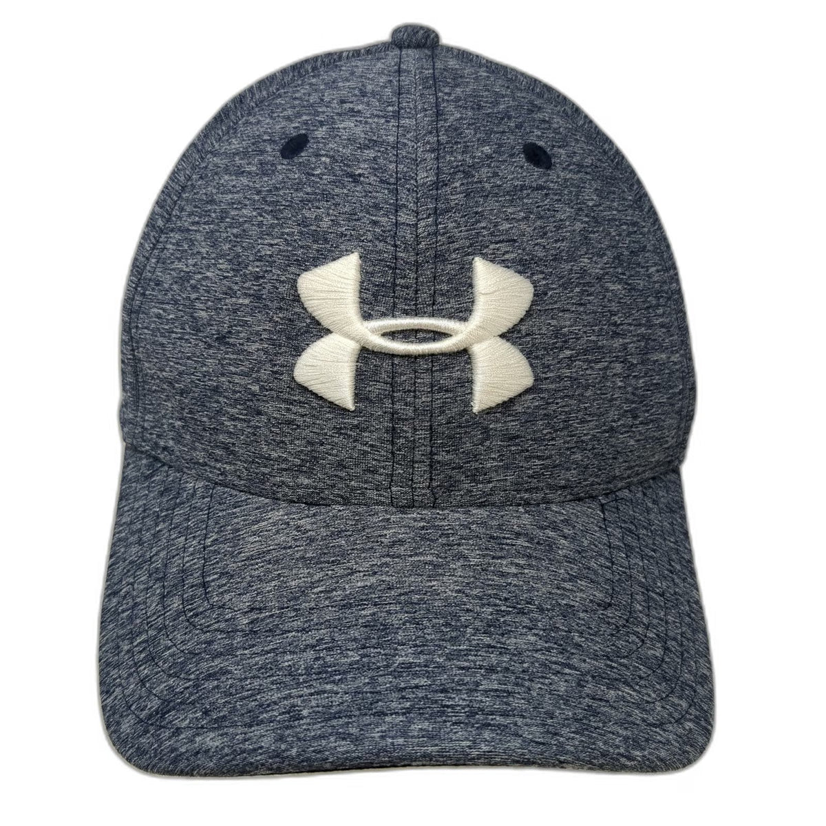 Under Armour Baseball Cap Blue XL Fitted Embroidered Logo Performance Hat