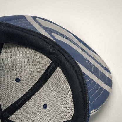 Seattle Seahawks NFL New Era Snapback Blue One Size 9FIFTY Graphic Flat Bill Hat