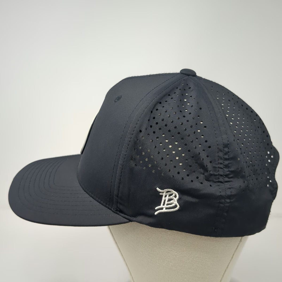 Branded Bills Andersen Construction Trucker Hat Black One Size Snapback Flexfit