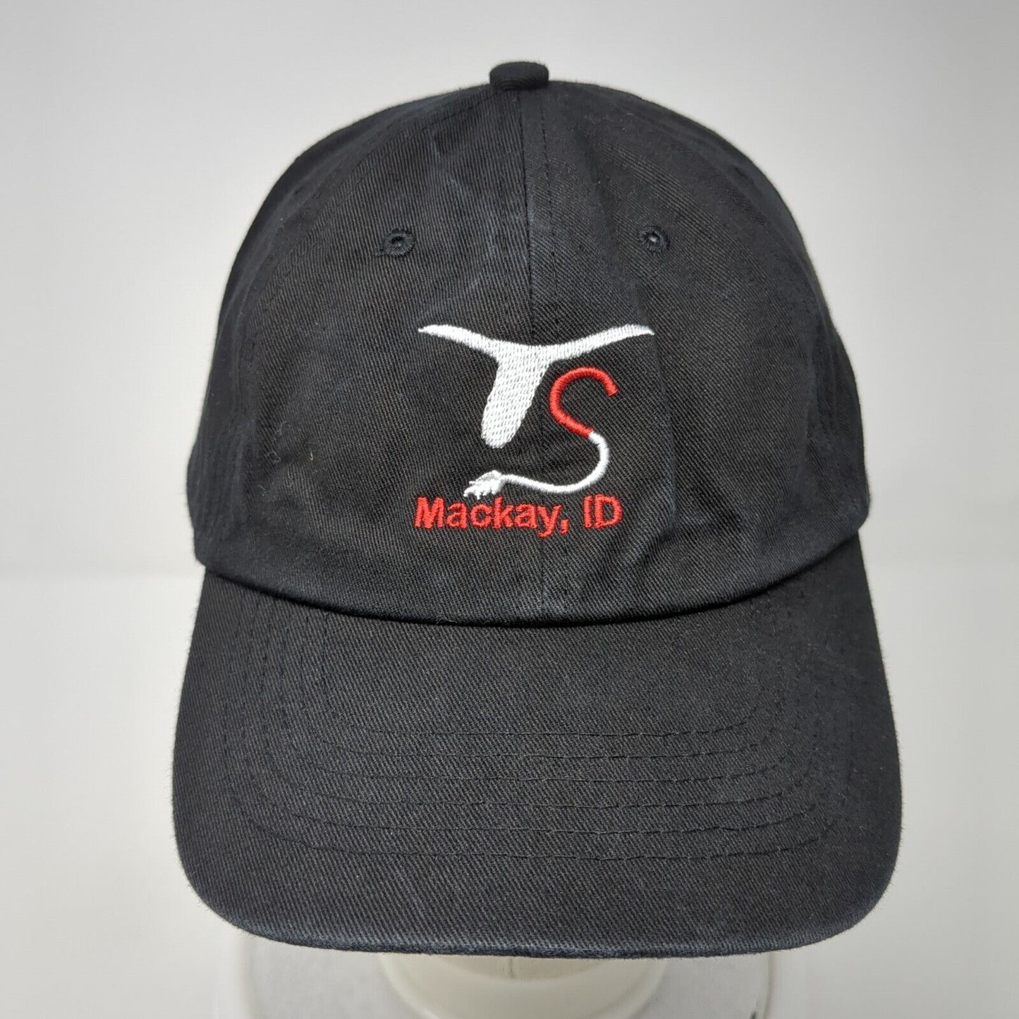 Mackay ID Strapback Hat Black One Size Tri County Supply Zimmatic