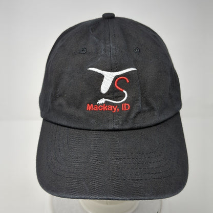 Mackay ID Strapback Hat Black One Size Tri County Supply Zimmatic