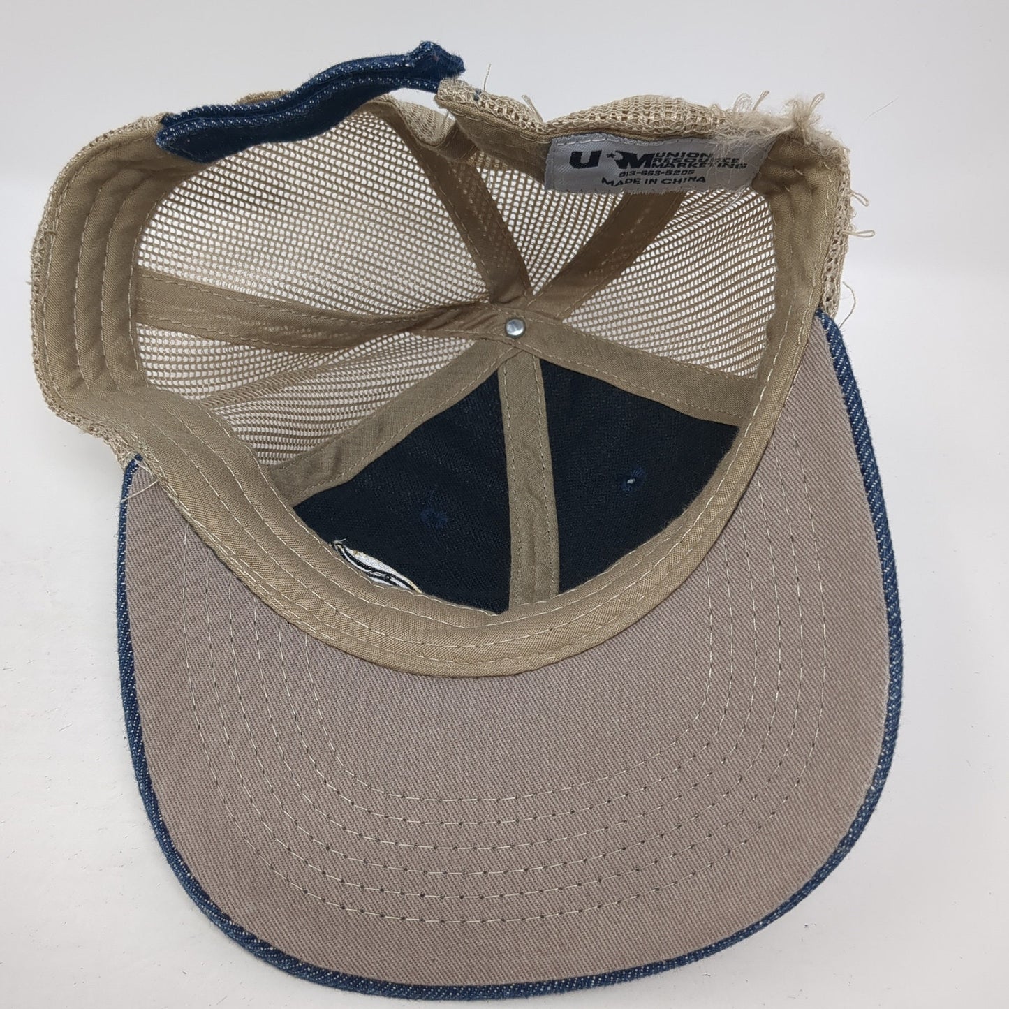 Panera Bread Strapback Trucker Hat Multi One Size Mesh Back Crew Uniform