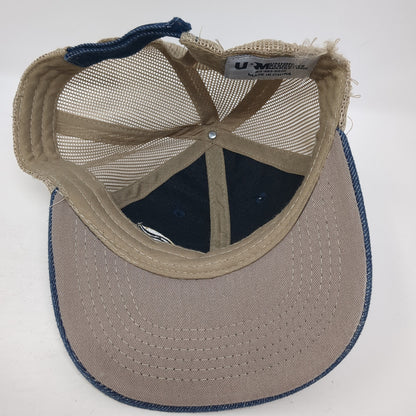 Panera Bread Strapback Trucker Hat Multi One Size Mesh Back Crew Uniform