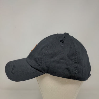 Christmas Tree Slideback Hat Black OSFM Adjustable 6 Panel Unbranded