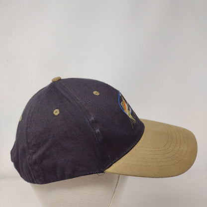 Alaska Strapback Hat Multi One Size Embroidered Fish Colorblock