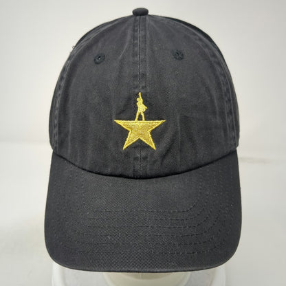 Hamilton Broadway Musical Baseball Cap Black One Size Embroidered Star Logo Hat