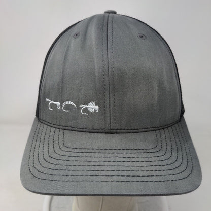 Echo Fishing Snapback Mesh Back Trucker Hat Gray One Size Richardson