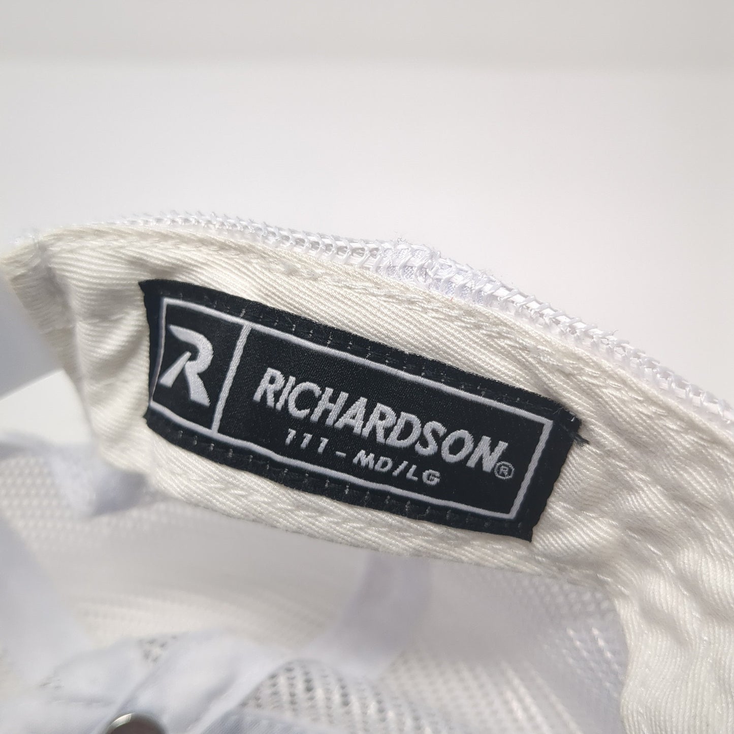 PT Solutions Snapback Trucker Hat Blue Large Mesh Back Richardson