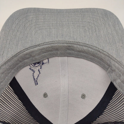 Idaho FNT Snapback Mesh Back Trucker Hat Gray OSFA Embroidered Adjustable