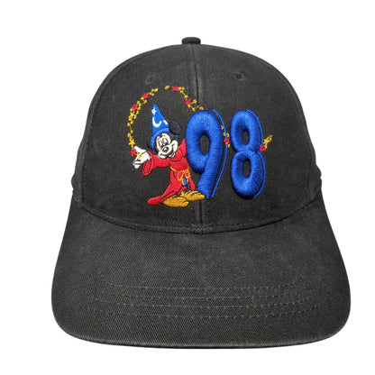 Mickey Mouse 98 Snapback Hat Black One Size Disneyland Goofy's Hat Co.