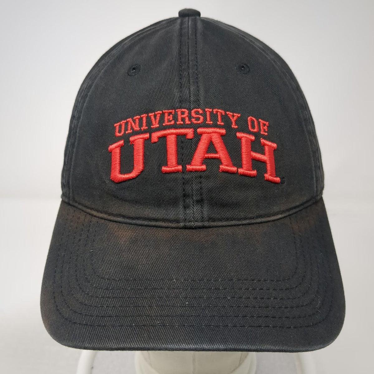 Legacy University of Utah NCAA Baseball Cap Black One Size Cotton Slideback Hat