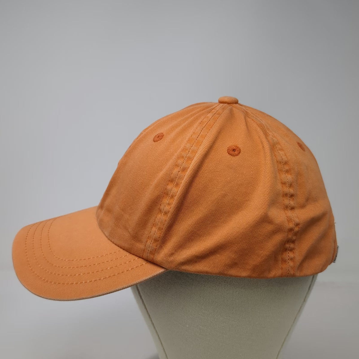 Imperial Baseball Cap Orange OSFM Slideback Cotton Golf Trophy Logo Hat Sport