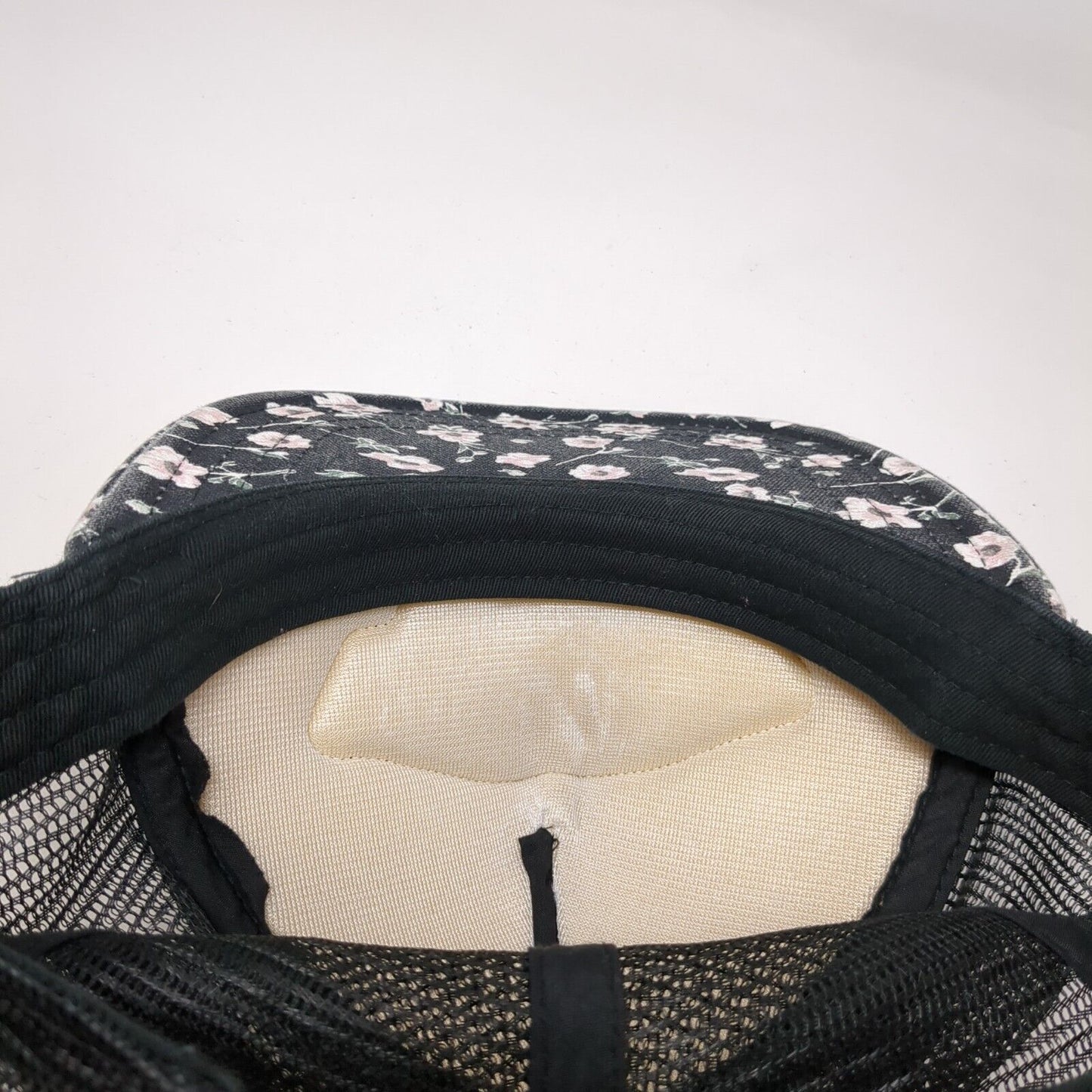 VANS Off The Wall Snapback Trucker Hat Multicolor One Size Floral Mesh Back