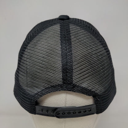 F*** Who Doesn't Like Mr. Jones Snapback Mesh Back Trucker Hat Black One Size
