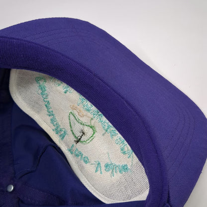 Purple Trucker Hat One Size Community True Value 40th Anniversary Golf Rope Brim
