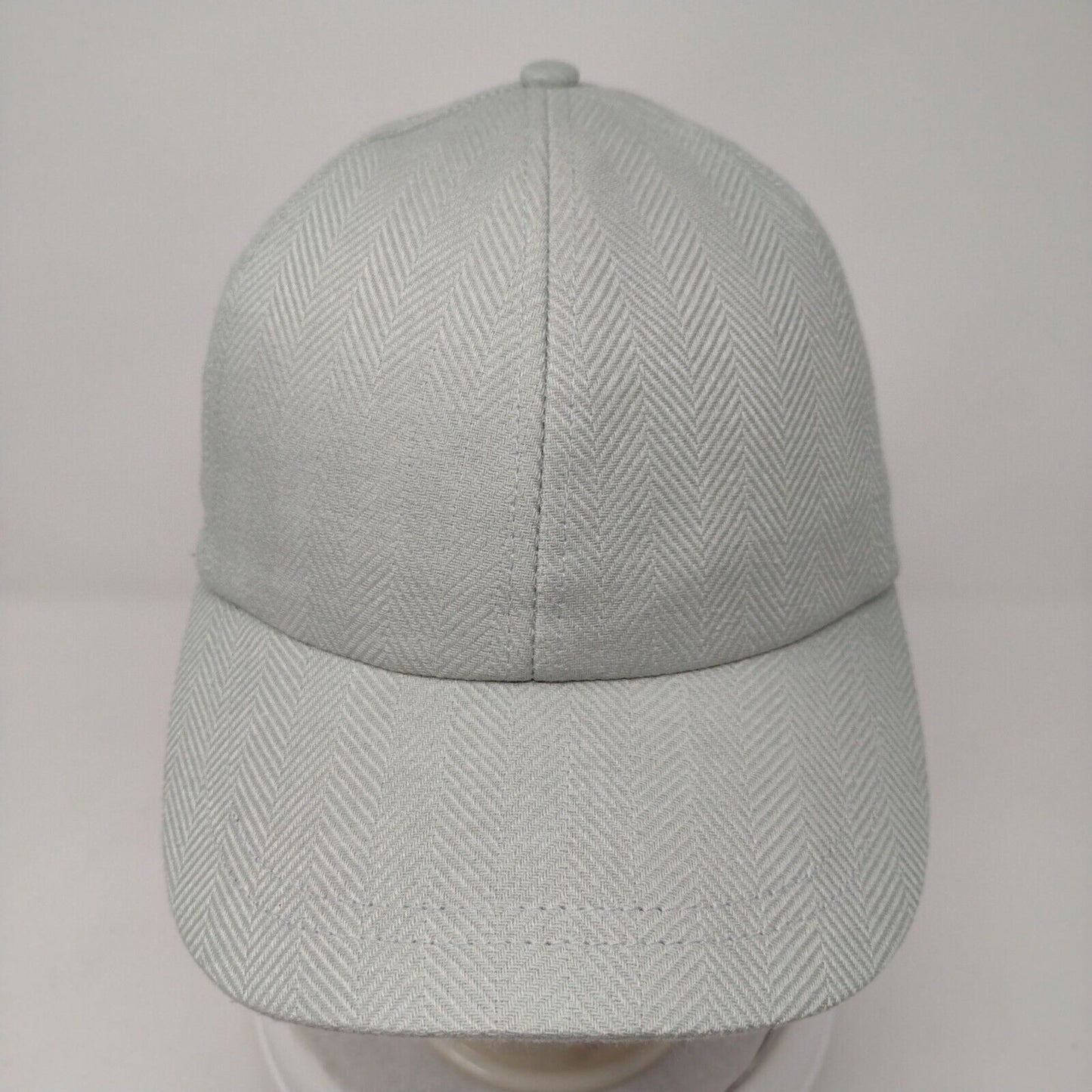 August Hat Company Stretch Fitted Hat Gray OSFA Herringbone Bow Knot