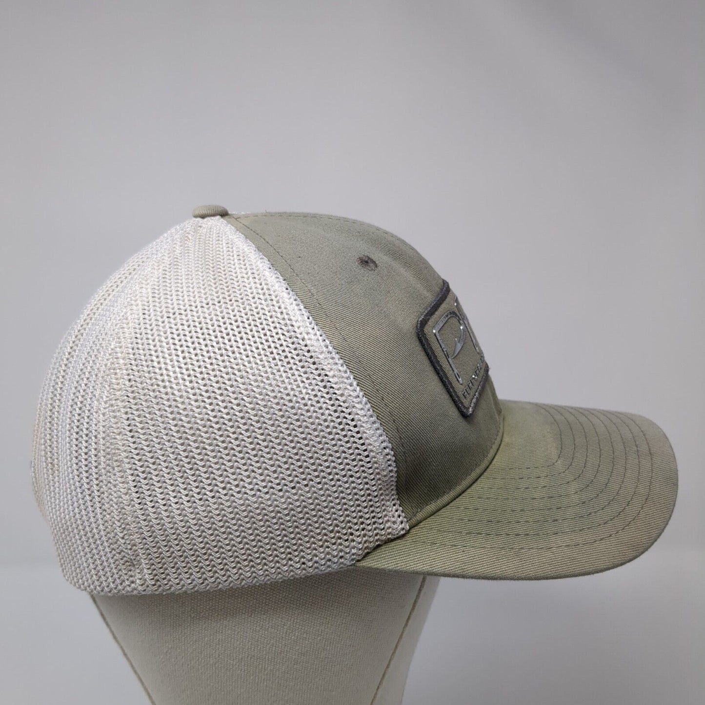 PFG Performance Fishing Gear Fitted Trucker Hat Green L/XL Mesh Back Columbia