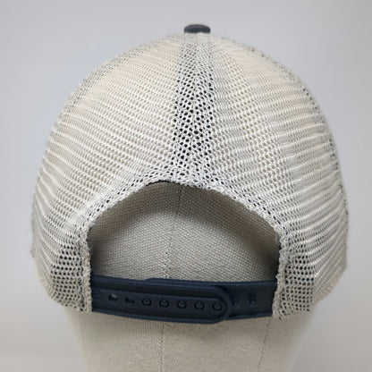 '47 Trucker Hat Gray One Size Flamingo Franz Witte Logo Mesh Back Snapback