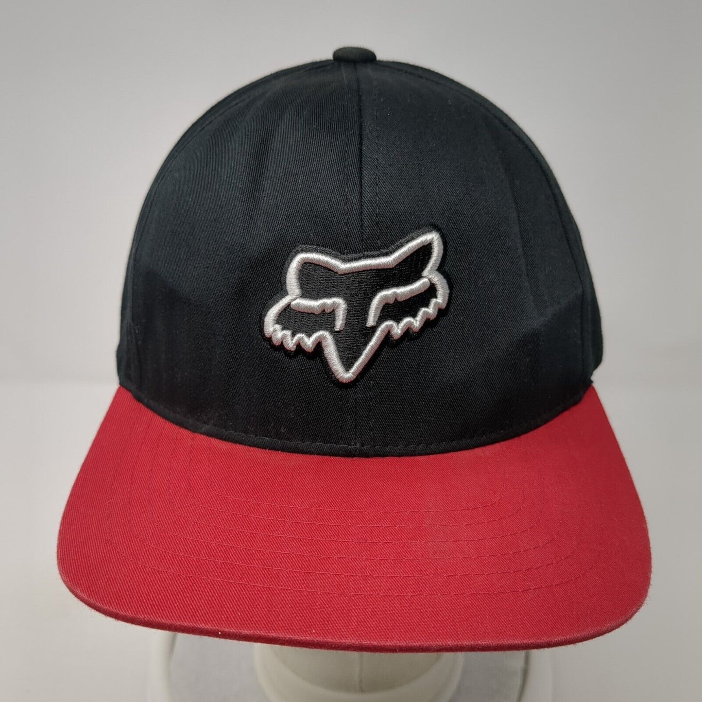 Fox Head Snapback Hat Multicolor One Size Adjustable Embroidered Vented Holes