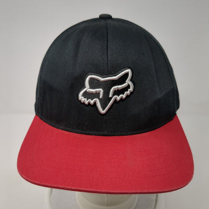 Fox Head Snapback Hat Multicolor One Size Adjustable Embroidered Vented Holes