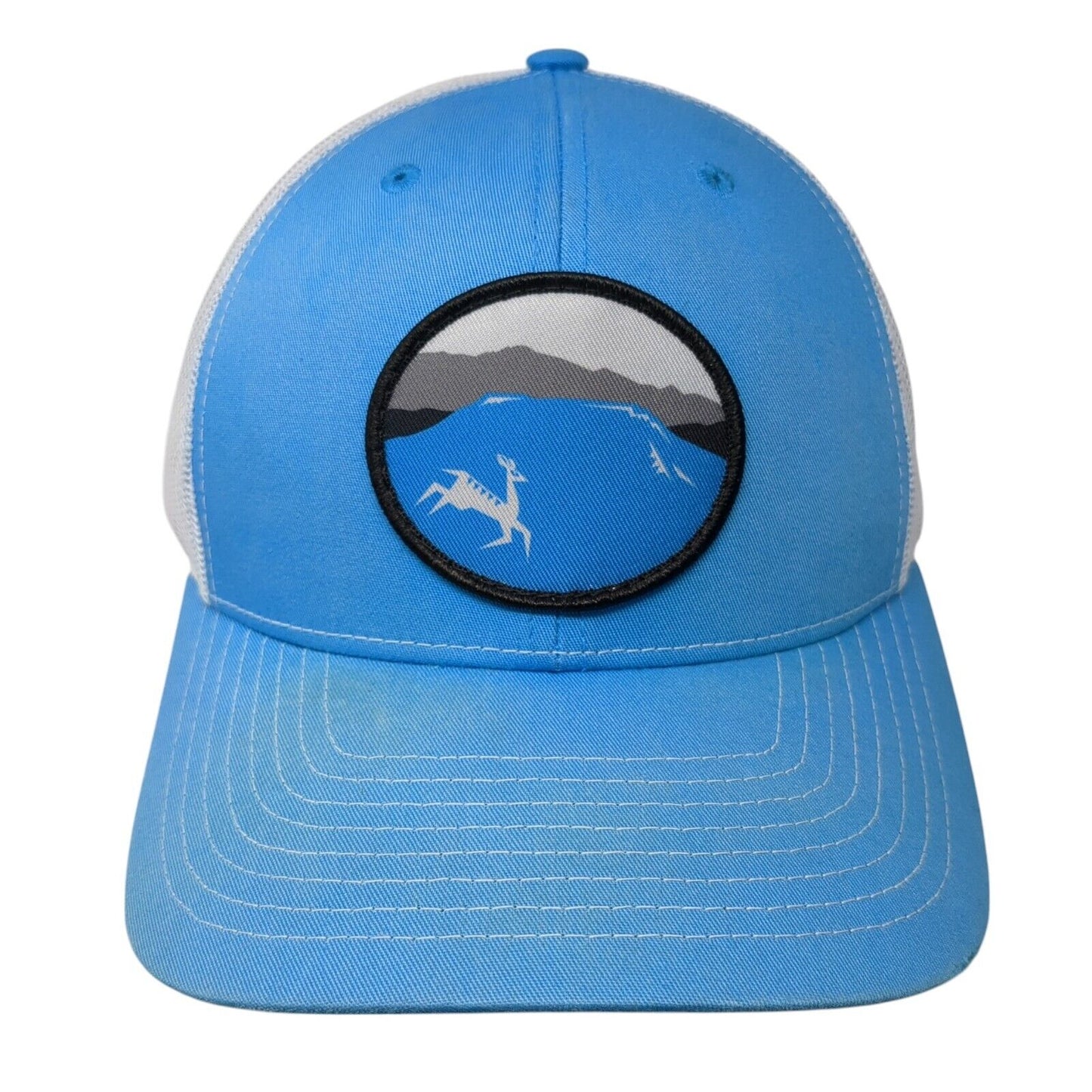Foothills PT Snapback Mesh Back Trucker Hat Blue One Size Richardson