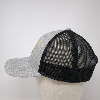 Idaho 1890 Patch Snapback Trucker Hat Gray One Size Mesh Back Legacy