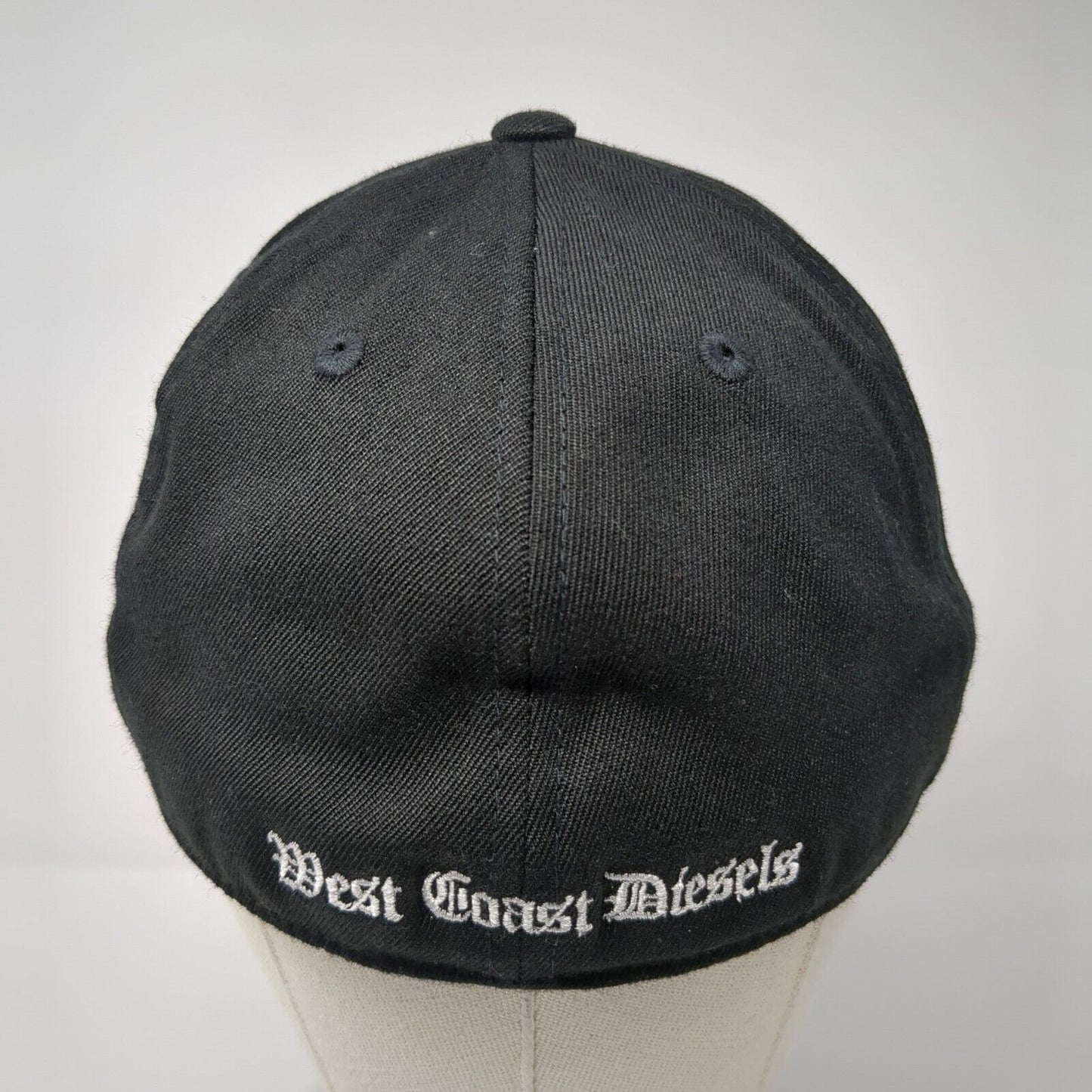 WCD West Coast Diesels Fitted Hat Black 7 1/4-7 5/8 Embroidered 210 Fitted