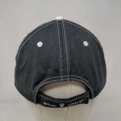 Jim Beam Strapback Hat Black OSFA Embroidered Adjustable Vent Holes