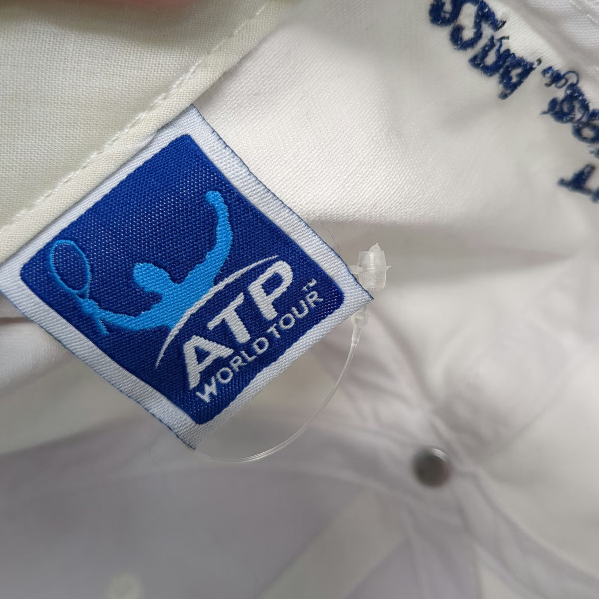 ATP World Tour Baseball Cap White Blue One Size The O2 2009 Tennis Finals Hat