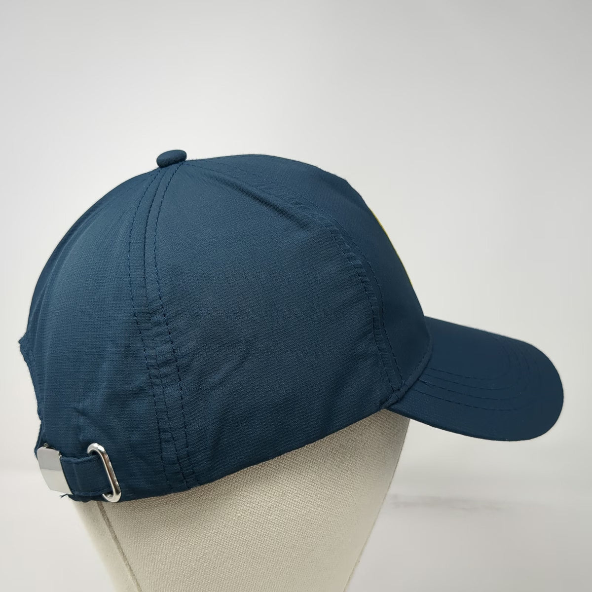 B.A.S.S. Baseball Cap Blue One Size Nylon Slideback Fishing Shield Logo Hat