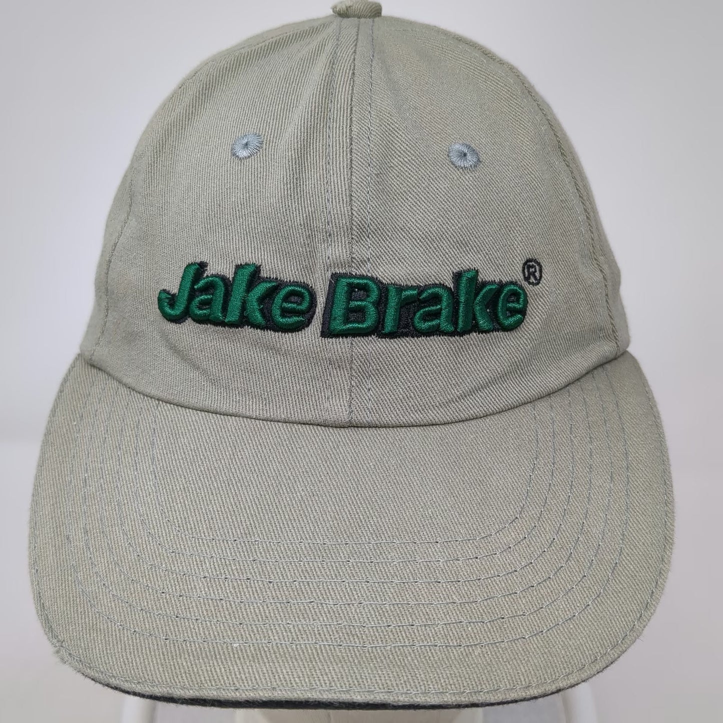 Fersten Worldwide Baseball Cap Green One Size Jake Brake Slideback Hat Trucking