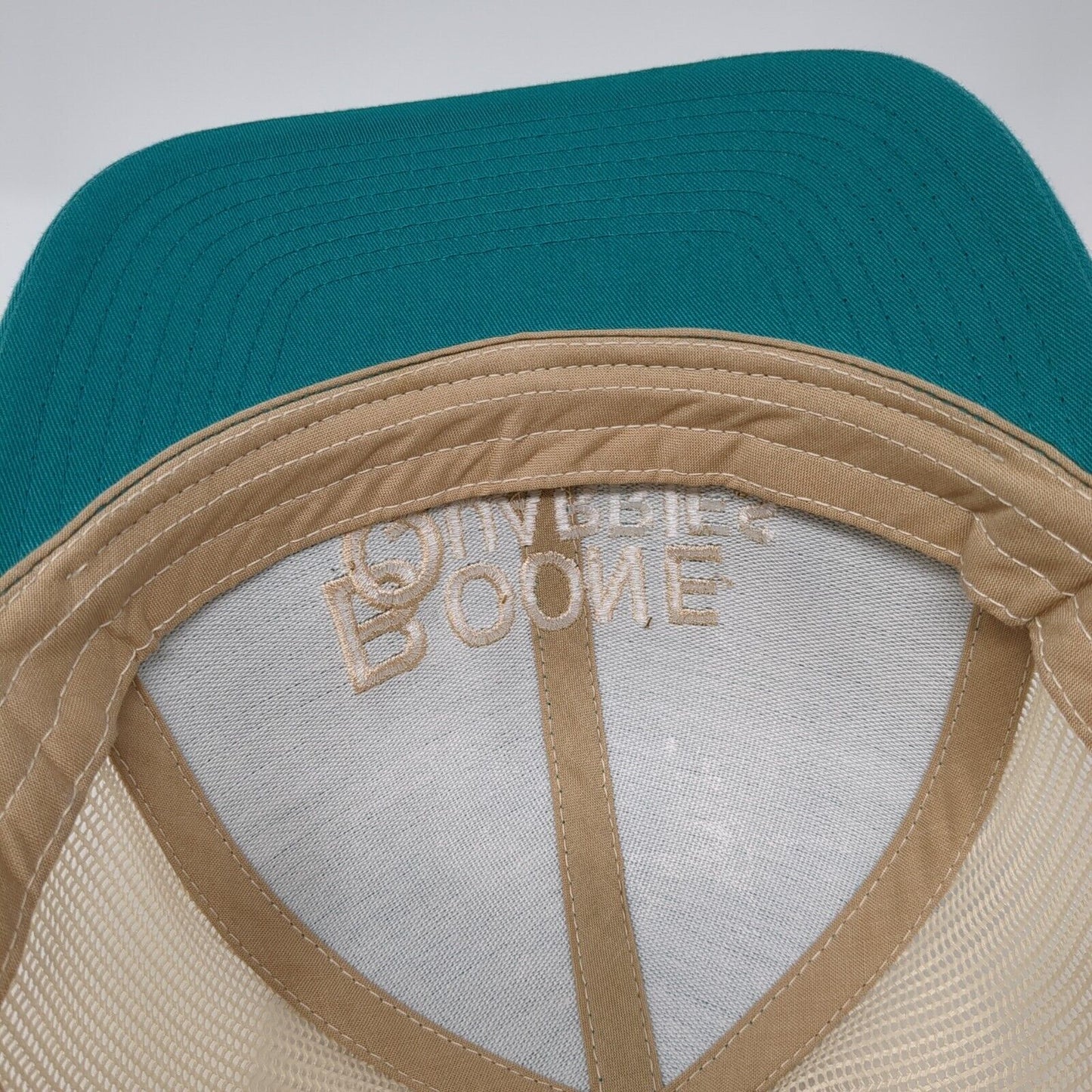 Boone Quarries Snapback Trucker Hat Multi OS Adjustable Mesh Pacific Headwear