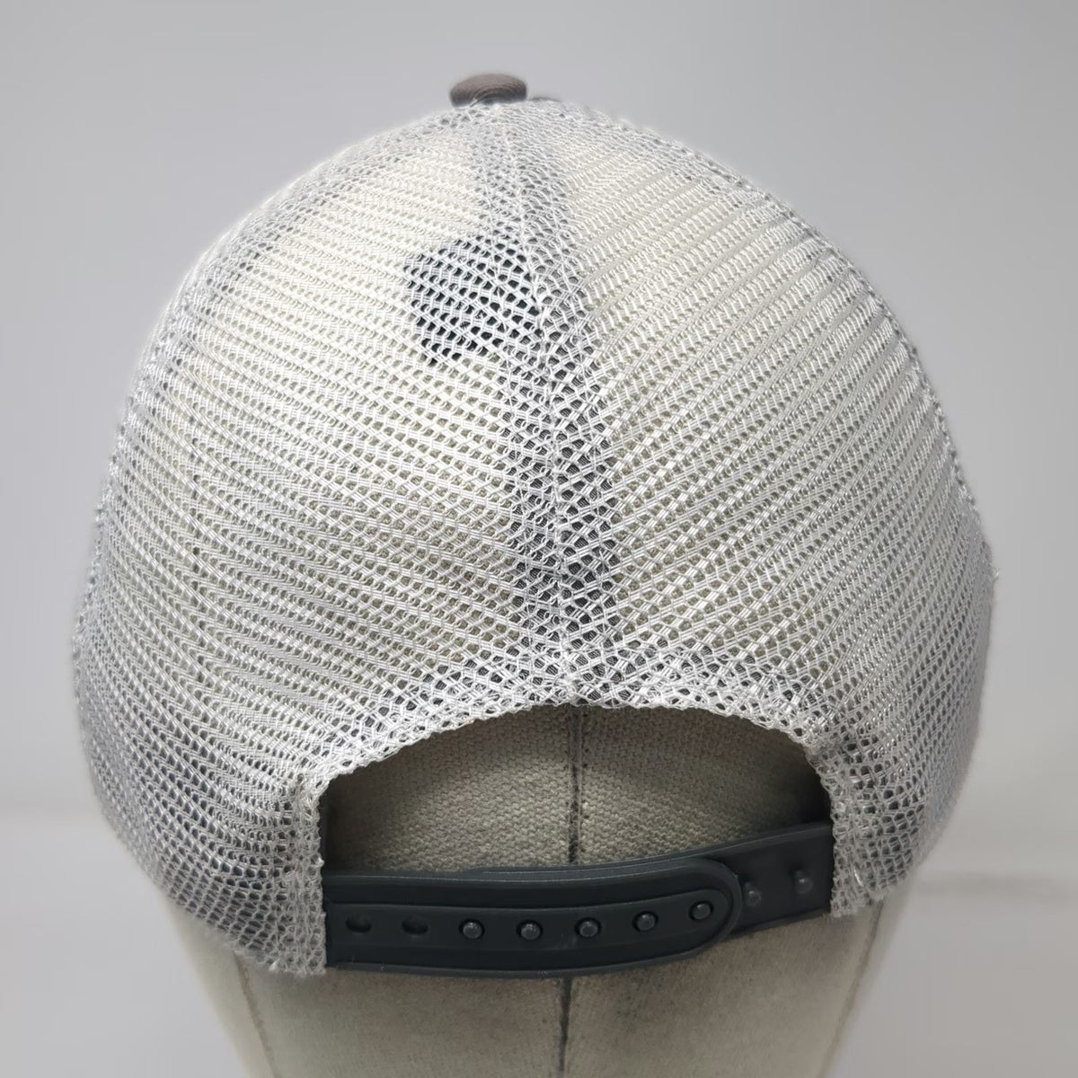 Cosmopolitan of Las Vegas Trucker Hat Gray Black White One Size Mesh Snapback