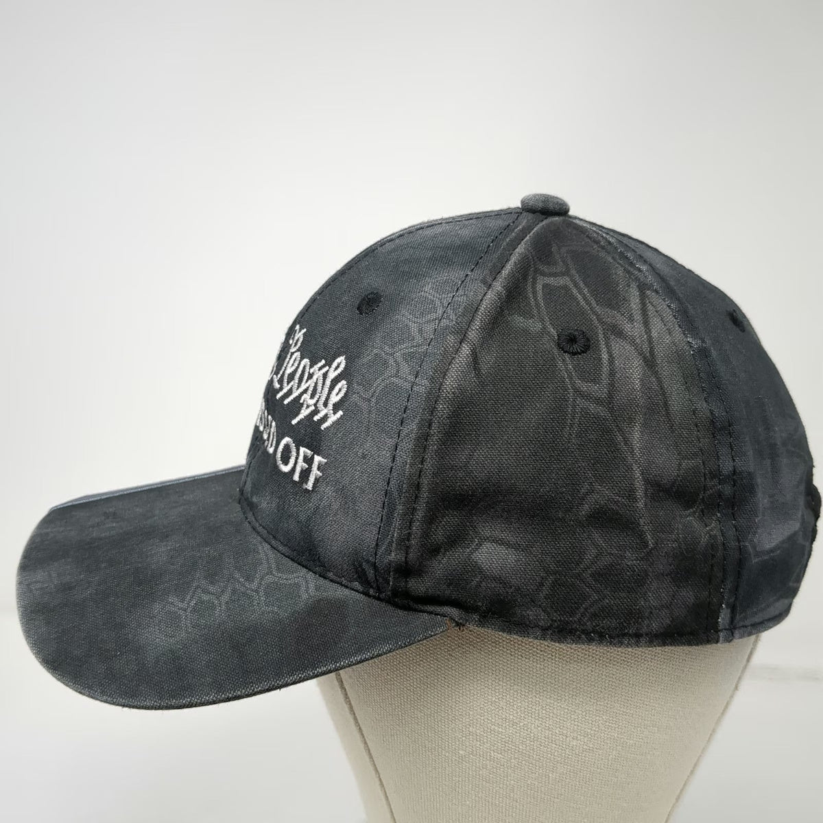 Outdoor Cap Black Baseball Cap One Size Kryptek Camo We The People USA Flag Hat