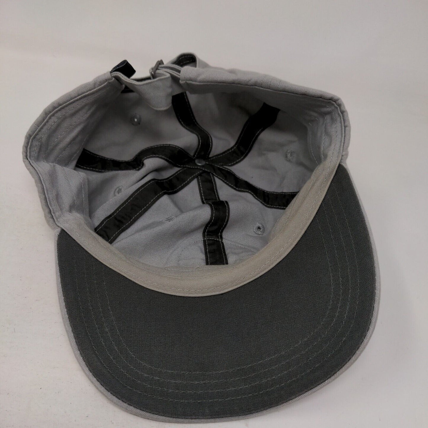 Patagonia Slideback Hat Gray One Size Adjustable Embroidered 6 Panel