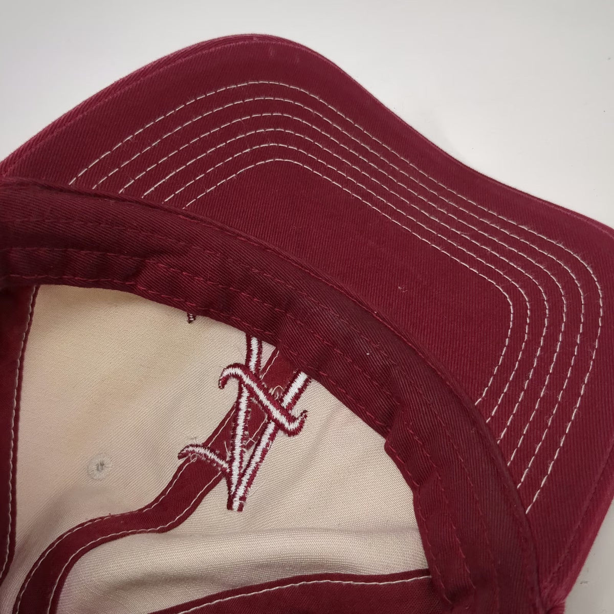 Alabama Crimson Tide NCAA Captivating Headgear Red Baseball Cap OSFM Hat Stitch