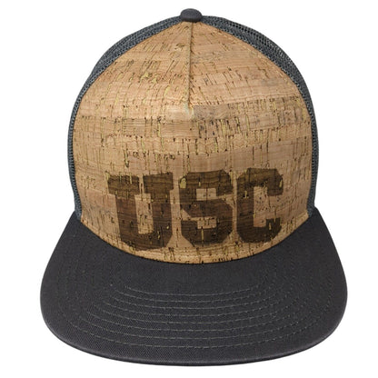 USC Snapback Mesh Back Trucker Hat Multi One Size Adjustable Otto