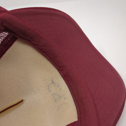 Waycinden Snapback Trucker Hat Red Medium Mesh Back Designer Award