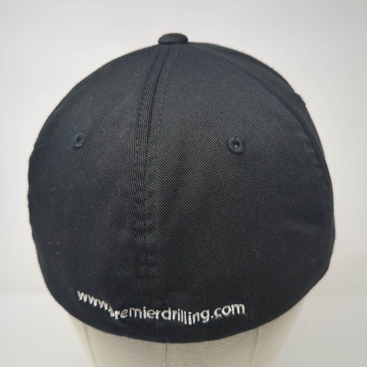 Premier Drilling Fitted Baseball Cap Black XL Lightweight Embroidered Flexfit