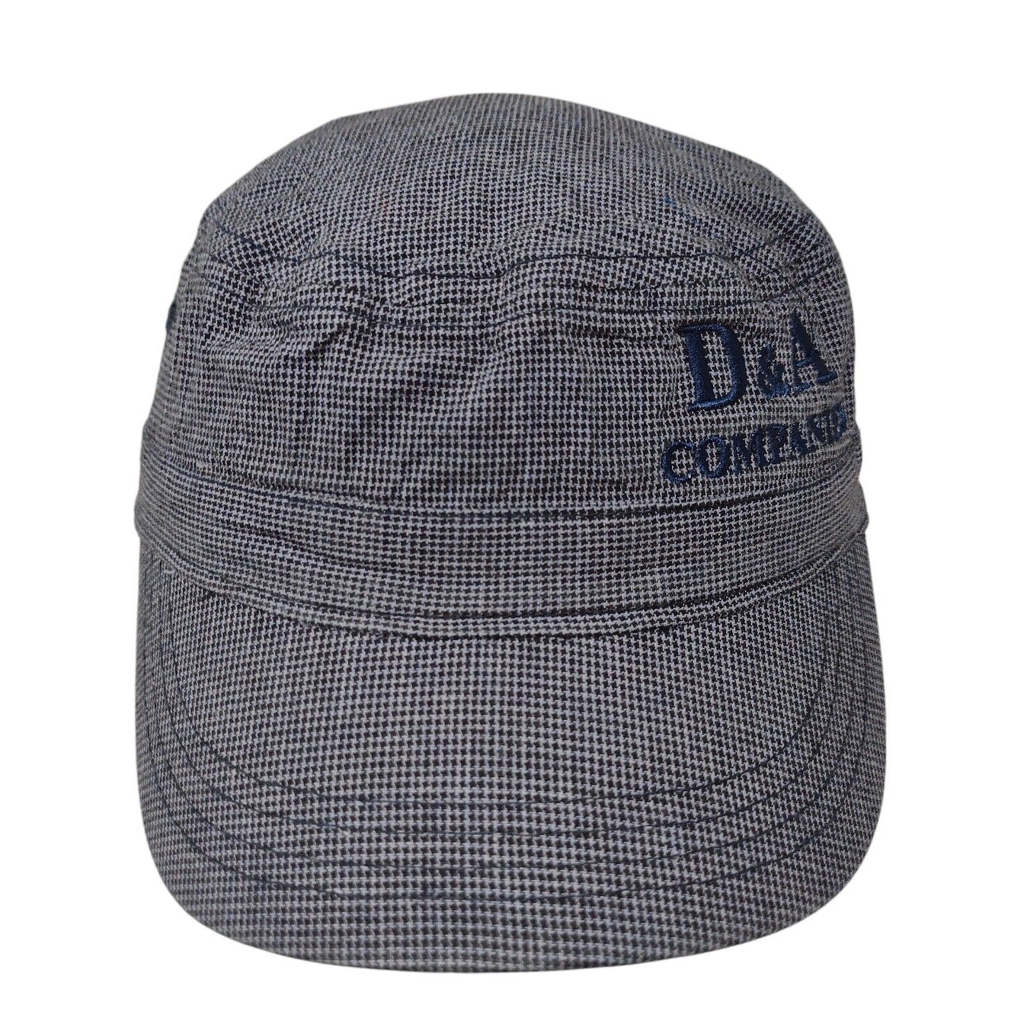 D&A Companies Strapback Cadet Army Hat Multi OSFA Houndstooth District