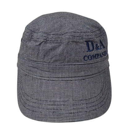 D&A Companies Strapback Cadet Army Hat Multi OSFA Houndstooth District