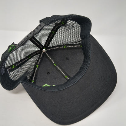 Empire Title & Escrow Snapback Mesh Back Trucker Hat Black One Size