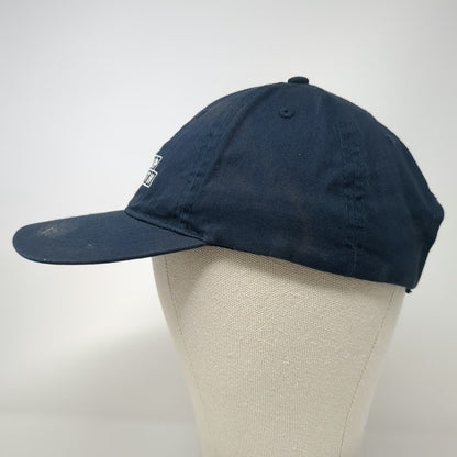 Port & Company Baseball Cap Blue One Size Strapback Startup Health Cotton Hat