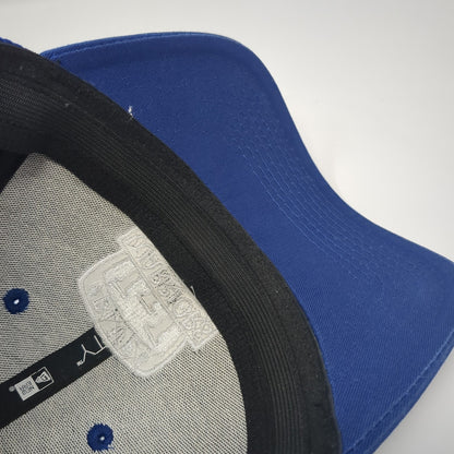 Blue Warriors Fitted Trucker Hat Blue One Size Embroidered Mesh Back New Era