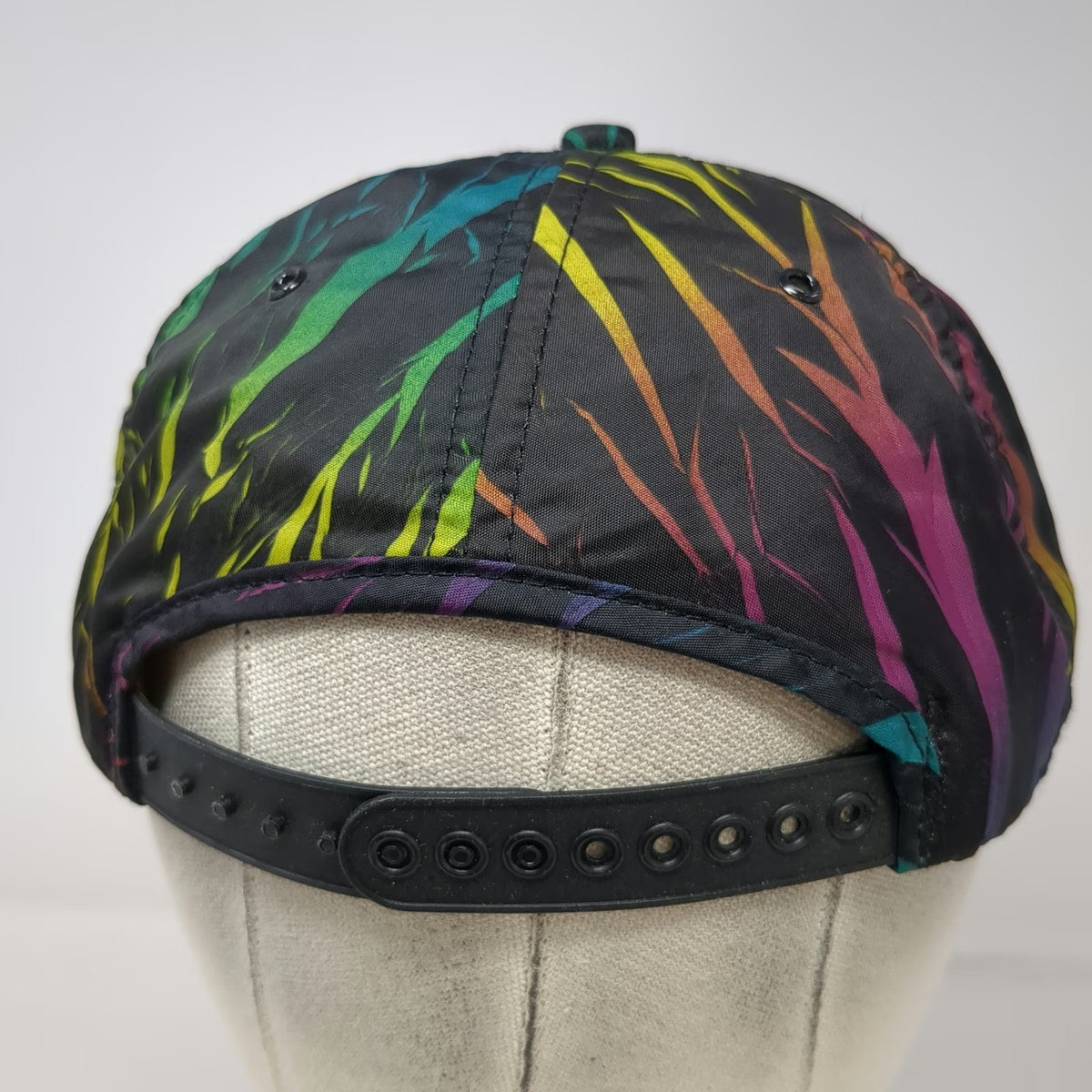 Black Hilleshog Plant For It Embroidered Snapback Hat One Size Multi Color Print